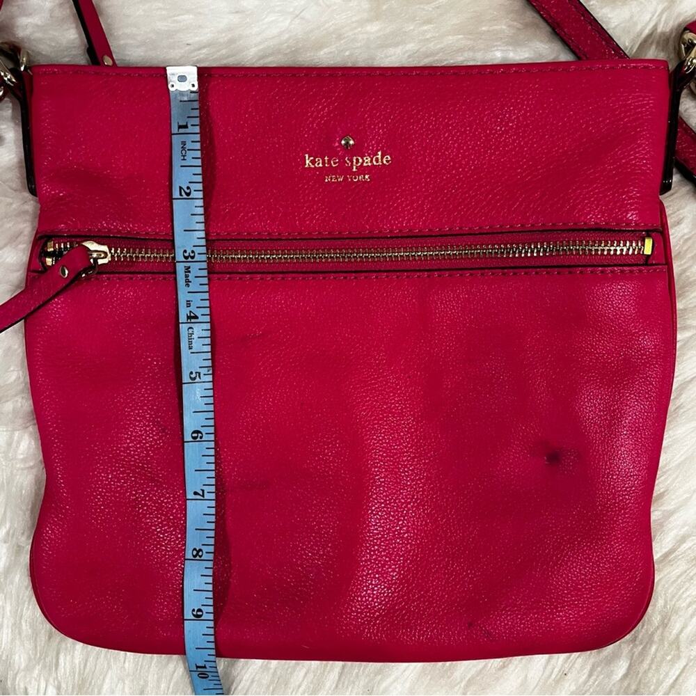 Kate Spade New York Cobble Hill Ellen Leather Adjustable Crossbody Handbag Pink - Picture 16 of 16